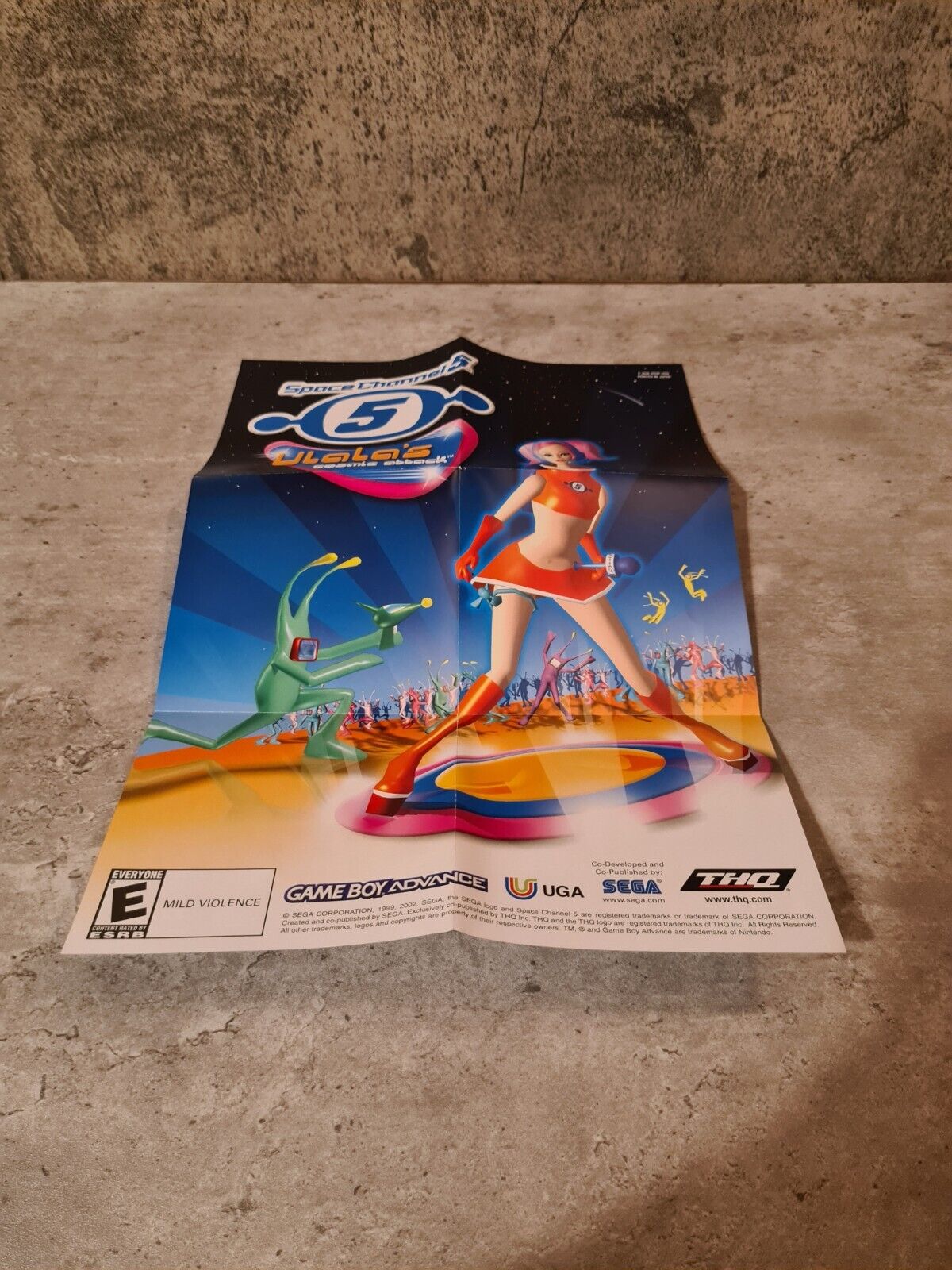 Gameboy Advance Space Channel 5 Ulala's Cosmic Attack mit OVP und Anleitung USA - T-Retro-Games