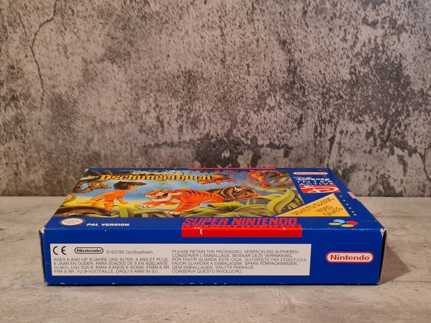 SNES Super Nintendo Disneys Das Dschungelbuch mit OVP und Anleitung NOE - T-Retro-Games