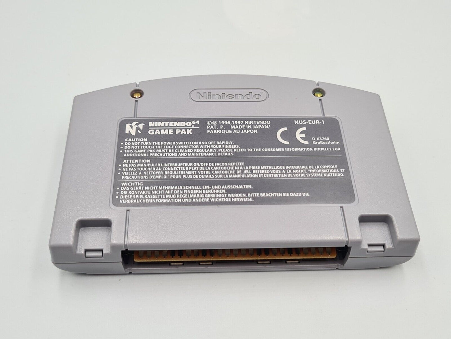 N64 Nintendo 64 007 The World is Not Enough mit OVP und Anleitung UKV - T-Retro-Games