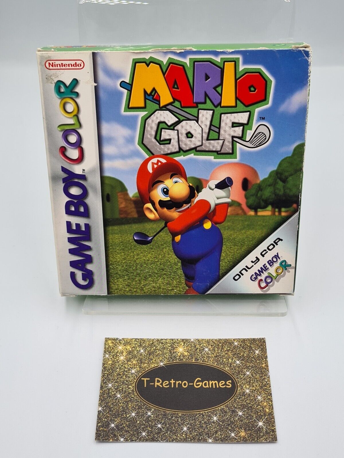 Nintendo Game Boy Color Mario Golf mit OVP und Anleitung EUR - T-Retro-Games