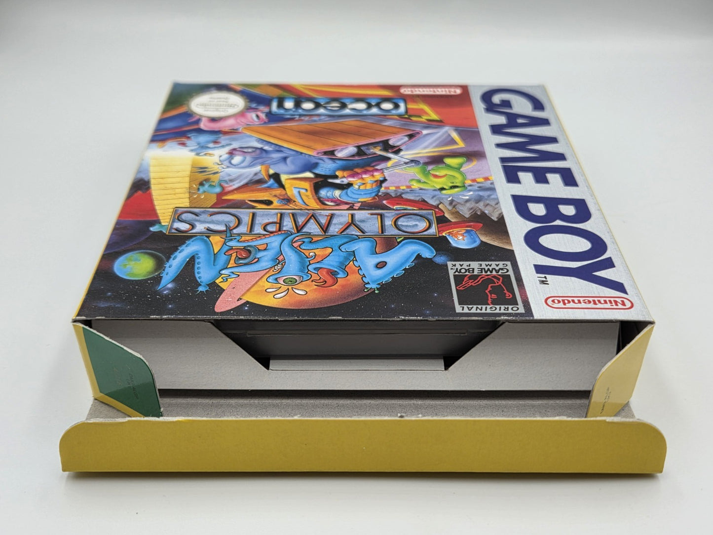 Nintendo Game Boy Classic Spiel Alien Olympics mit OVP und Anleitung FAH