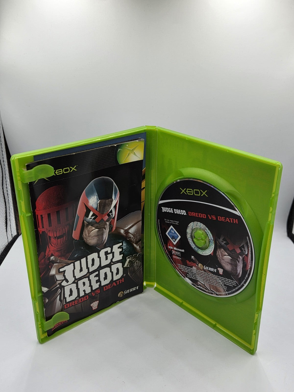XBOX Spiel Judge Dredd Dredd VS Death mit OVP und Anleitung Deutsch