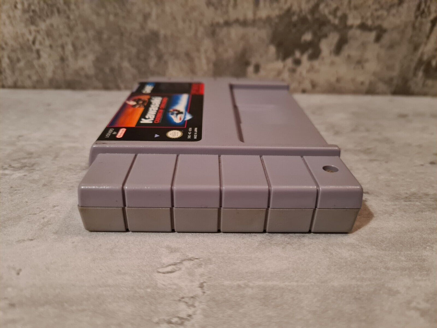 SNES Super Nintendo Kawasaki Caribbean Challenge NTSC USA Modul - T-Retro-Games