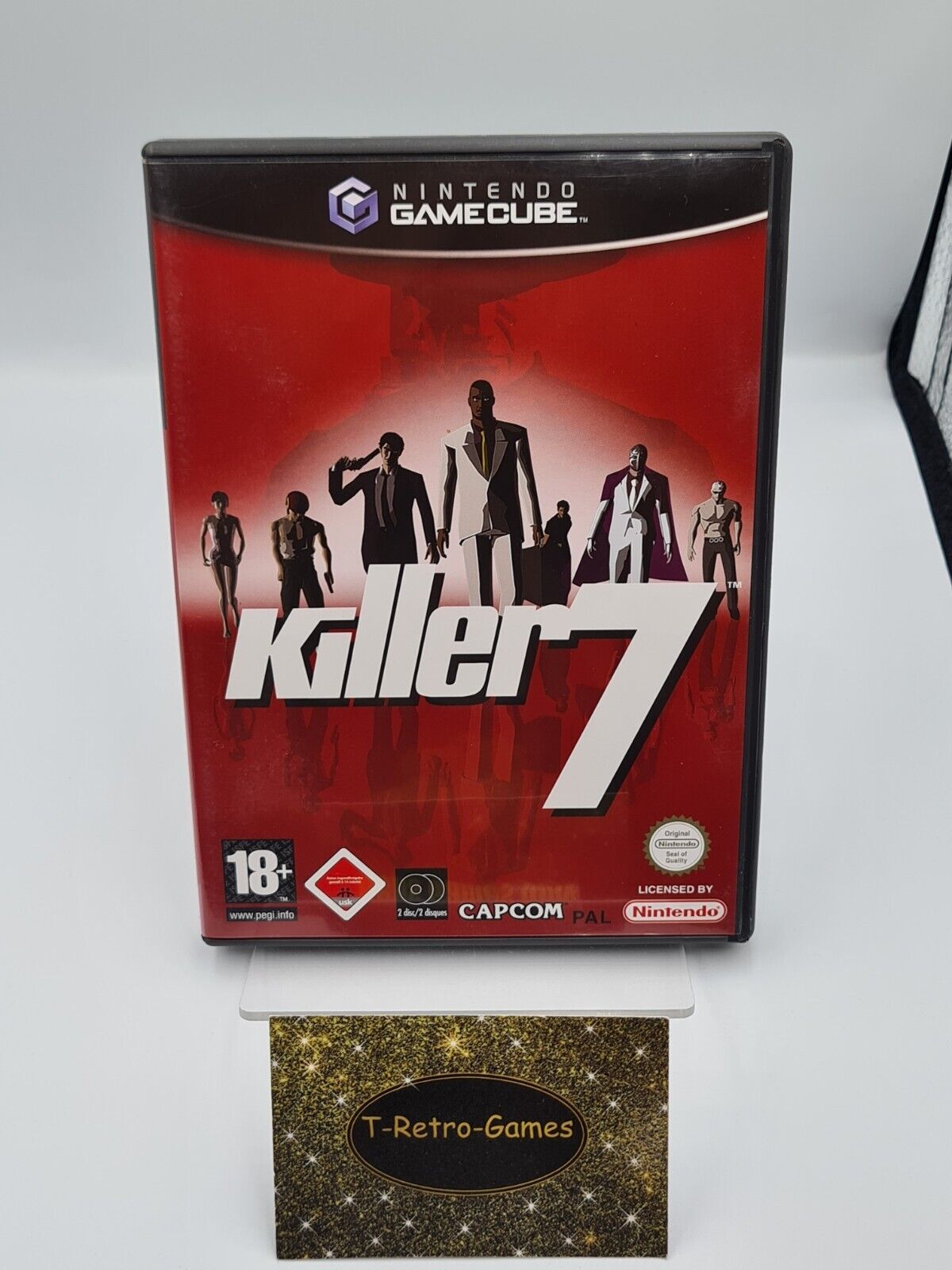 Nintendo GameCube Killer 7 mit OVP und Anleitung EUR 2 Discs - T-Retro-Games