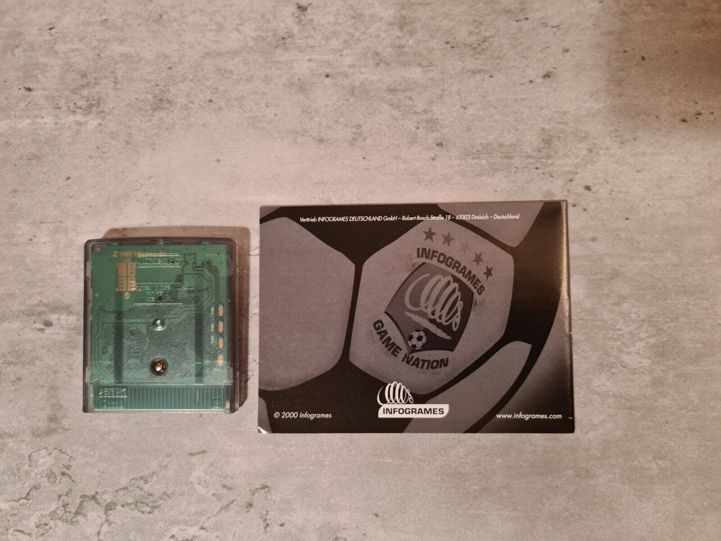 Nintendo Game Boy Color Uefa 2000 mit OVP und Anleitung NOE - T-Retro-Games