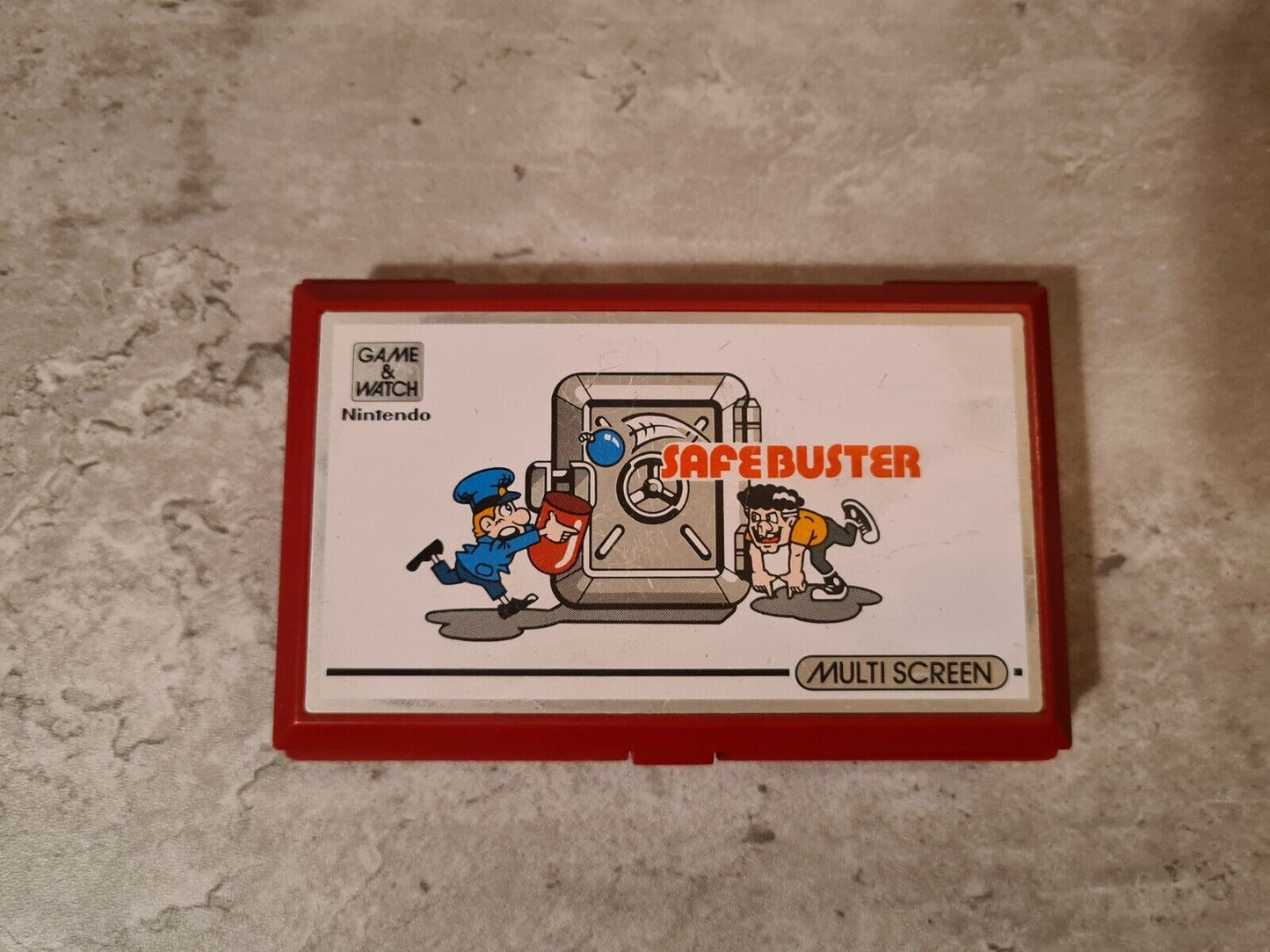Nintendo Game & Watch Safebuster Konsole Console 1988 Multi Screen - T-Retro-Games