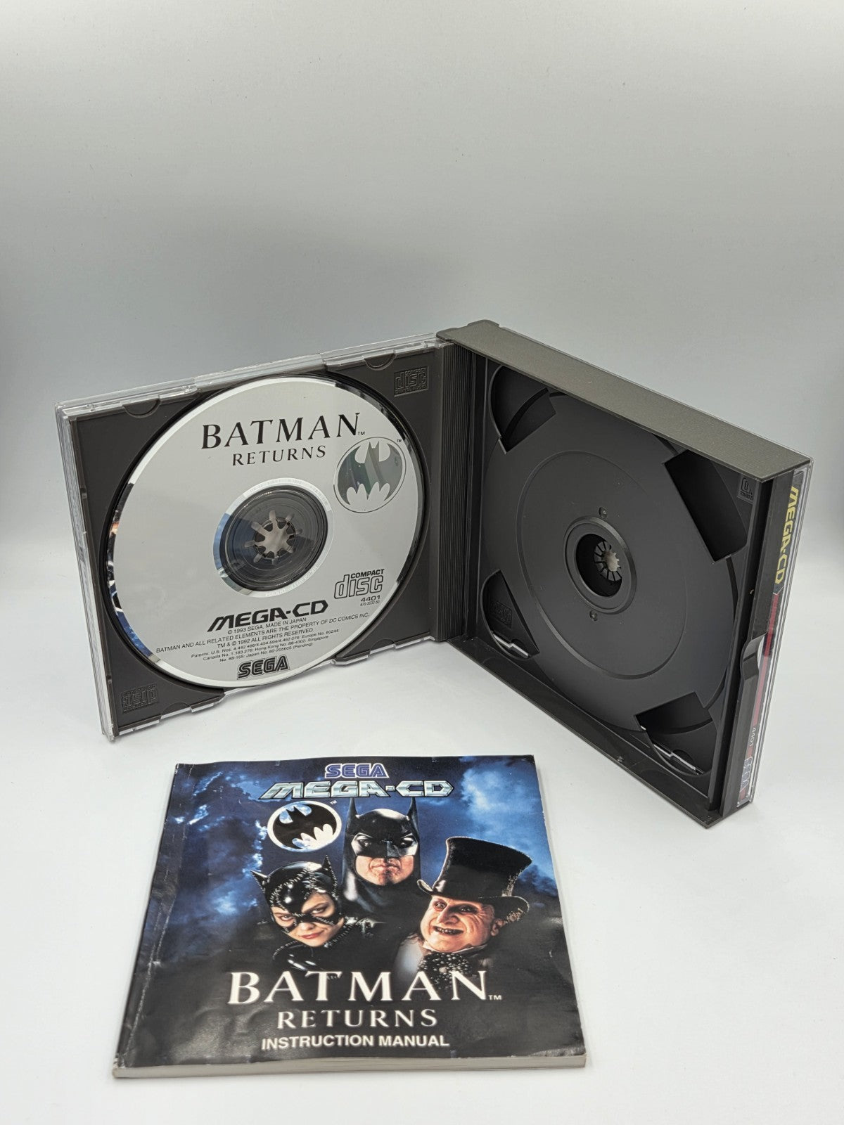 Sega Mega-CD Batman Returns mit OVP und Anleitung Multi Language