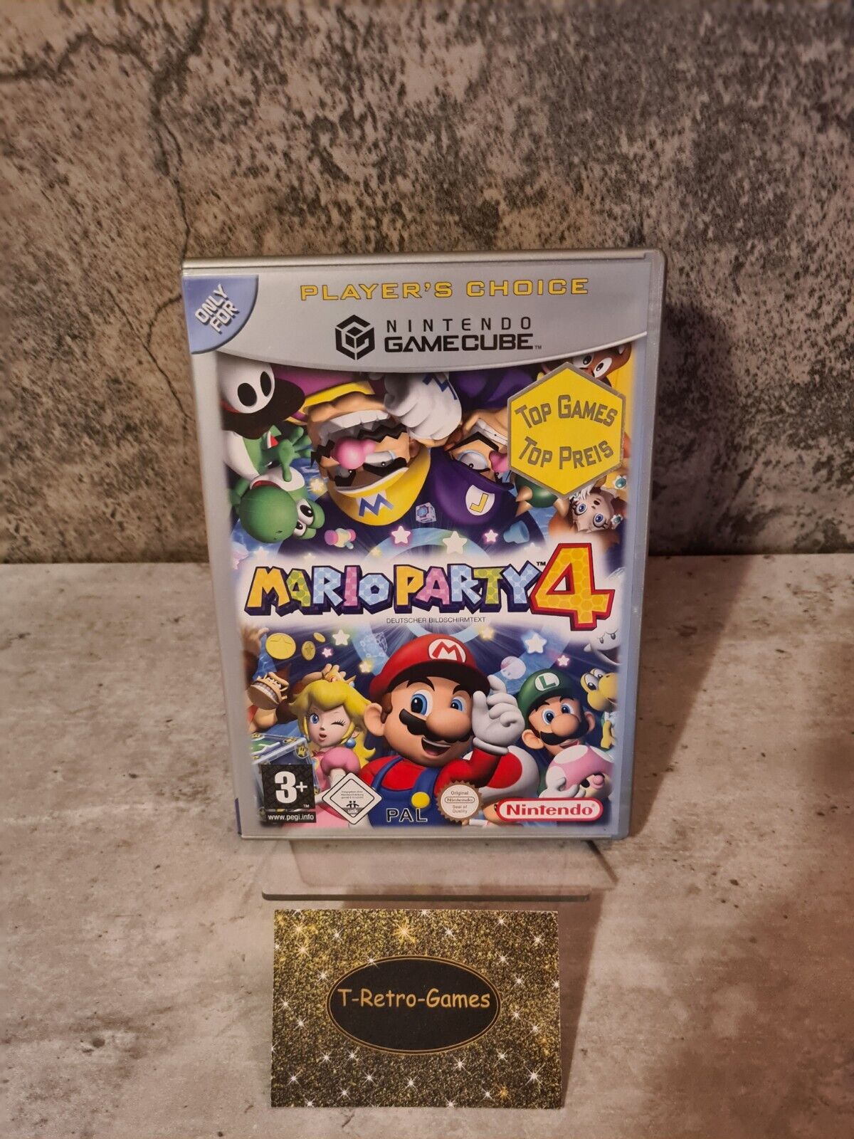 Nintendo GameCube Mario Party 4 mit OVP und Anleitung NOE - T-Retro-Games
