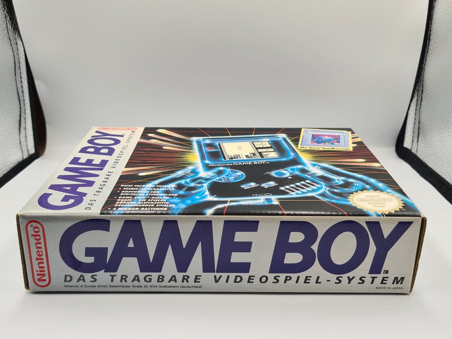 Nintendo Game Boy Classic Konsole Console Tetris OVP NOE Deutsch - T-Retro-Games