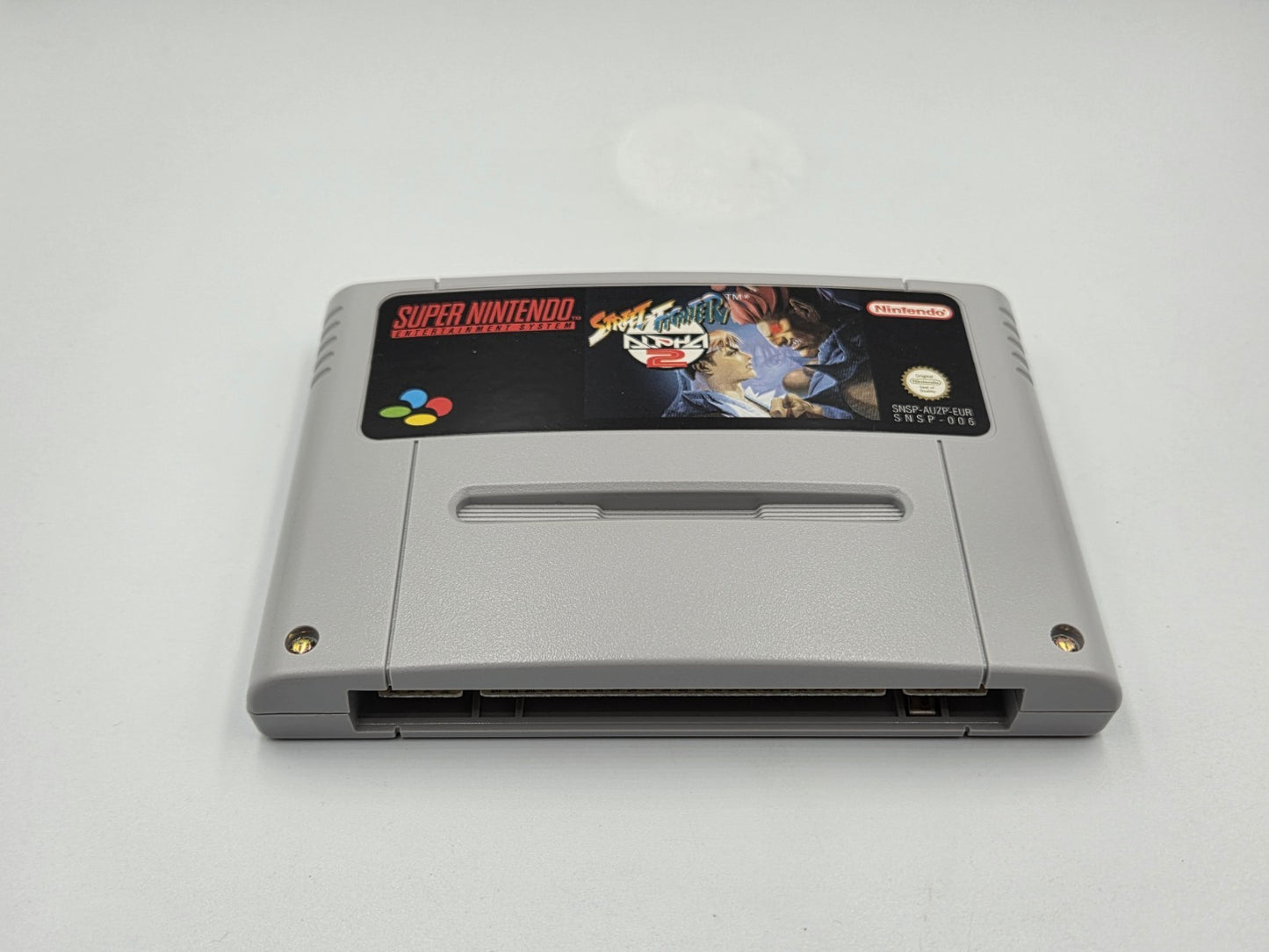 SNES Super Nintendo Street Fighter Alpha 2 II mit OVP und Anleitung NOE