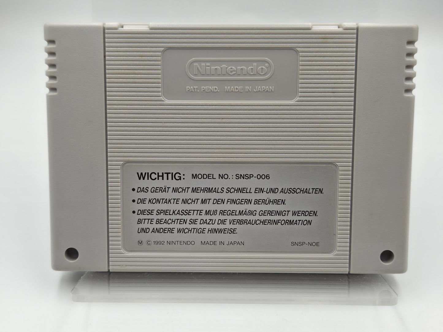 SNES Super Nintendo Mortal Kombat Modul NOE