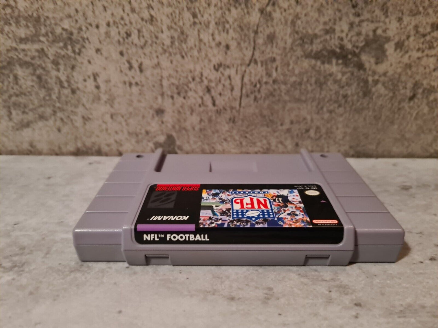SNES Super Nintendo NFL Football mit OVP und Anleitung + Playbook NTSC USA - T-Retro-Games