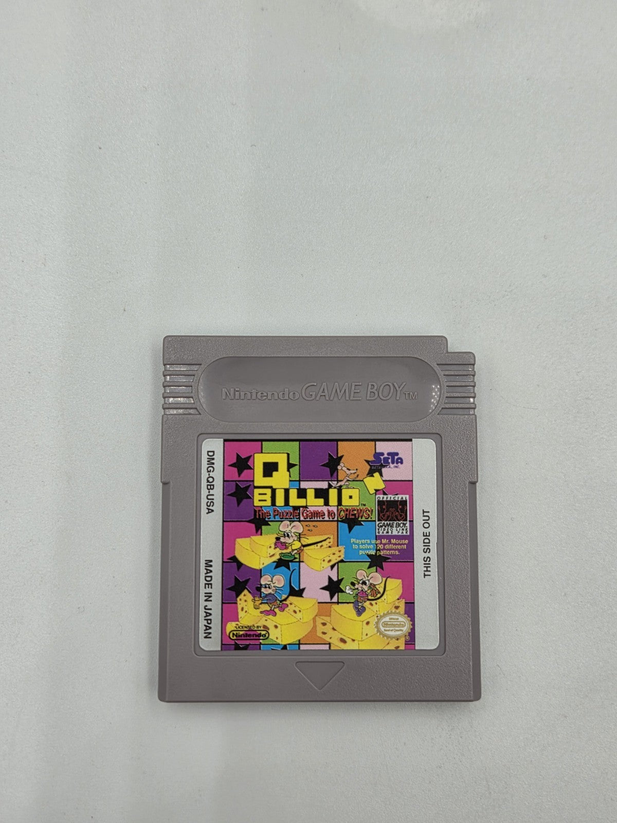 Nintendo Game Boy Classic Spiel Q-Billion Modul USA