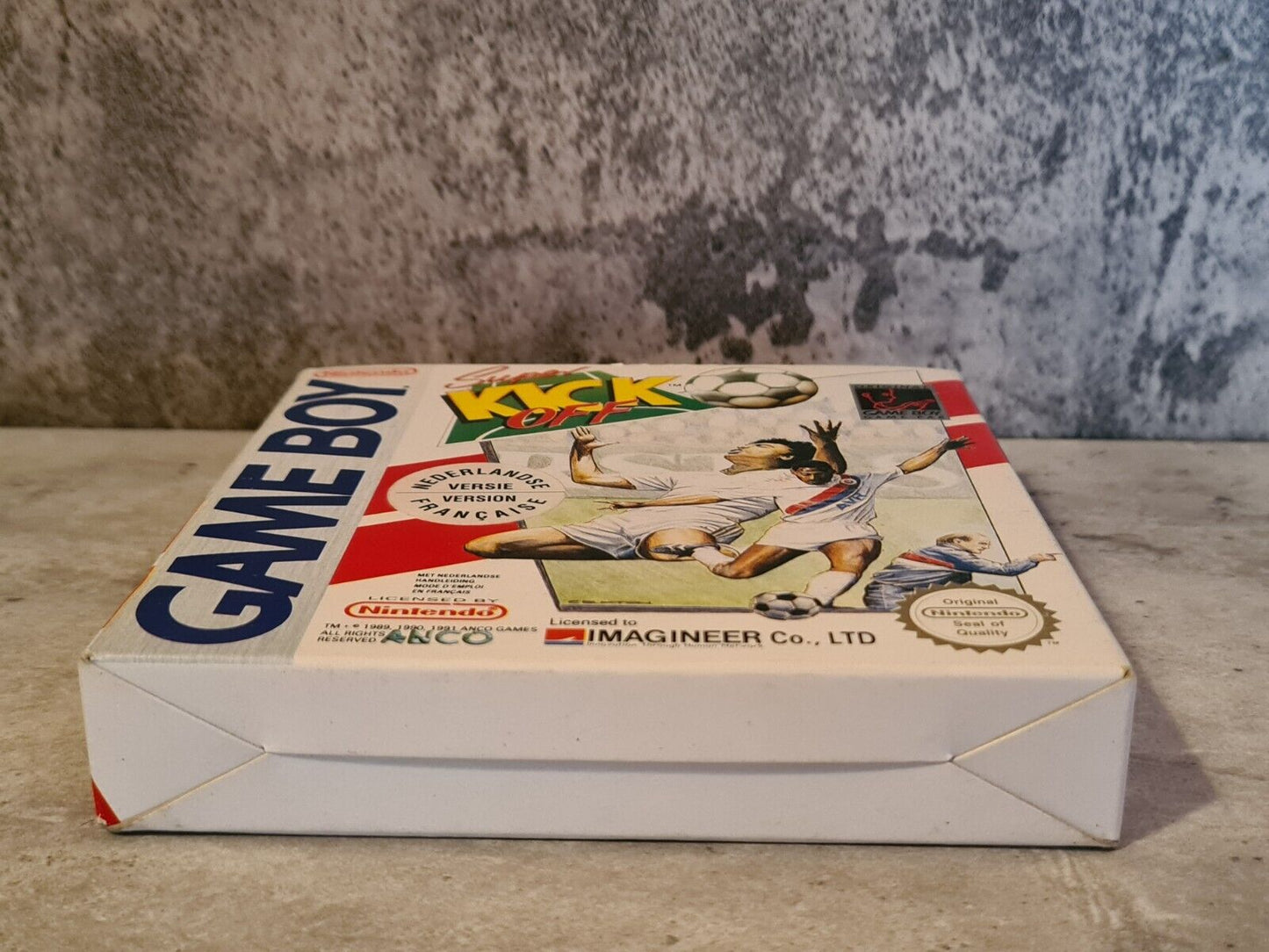 Nintendo Game Boy Classic Spiel Super Kick Off mit OVP und Anleitung FAH - T-Retro-Games