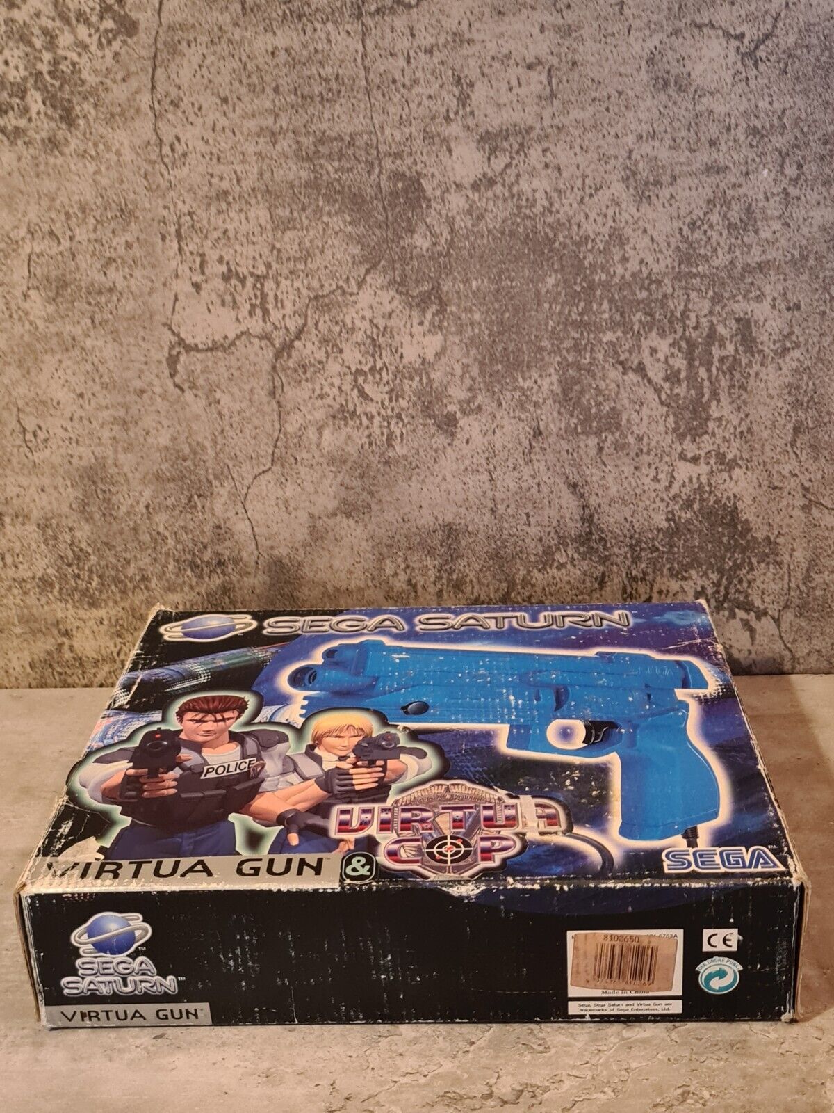Sega Saturn Virtua Gun & Virtua Cop mit OVP und Anleitung PAL
