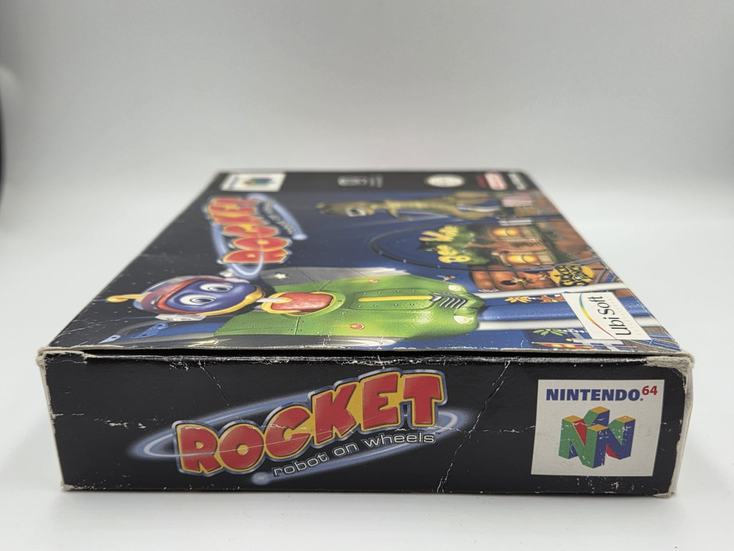 N64 Nintendo 64 Rocket Robot On Wheels mit OVP und Anleitung EUR