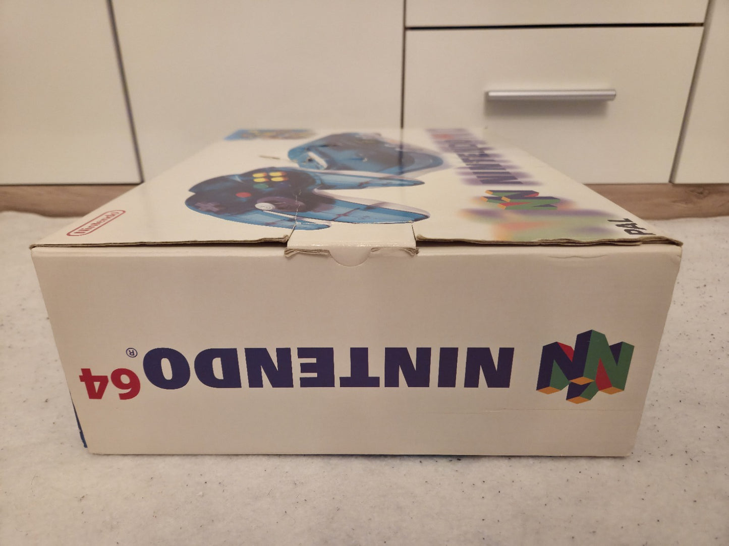 N64 Nintendo 64 Clear Blue Konsole Console OVP