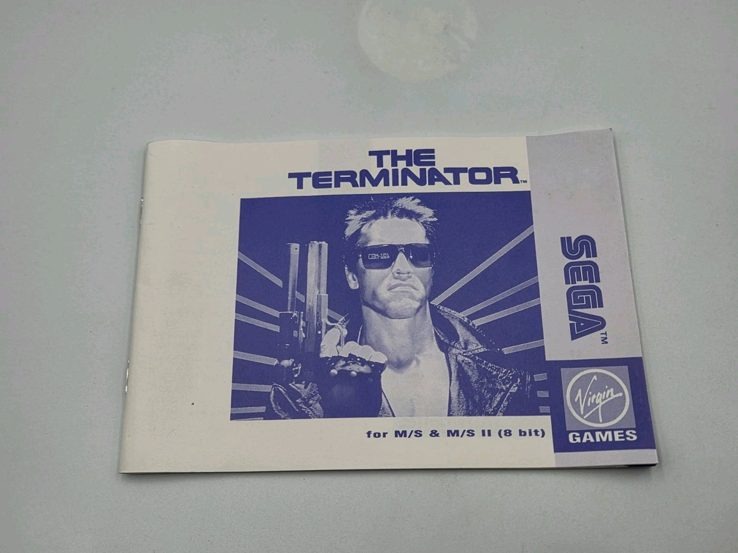 Sega Master System The Terminator mit OVP und Anleitung Multilingual