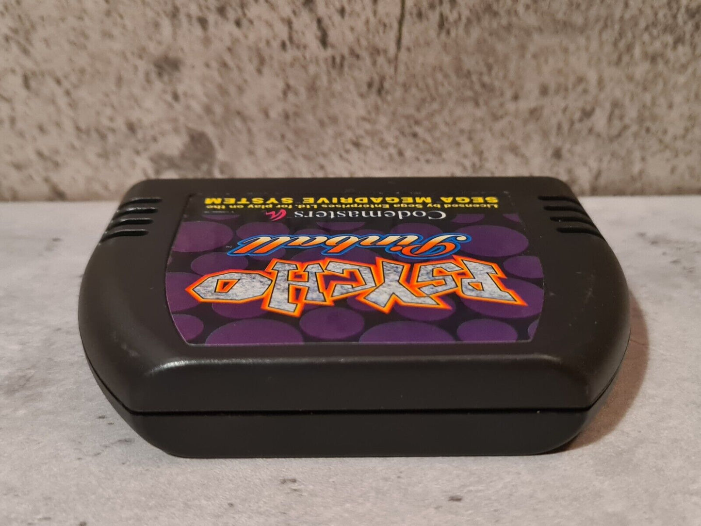 Sega Mega Drive Psycho Pinball mit OVP und Anleitung Multi Language Pappschuber - T-Retro-Games