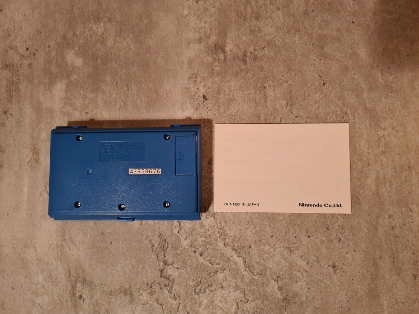 Nintendo Game & Watch Gold Cliff OVP MX-64 - T-Retro-Games