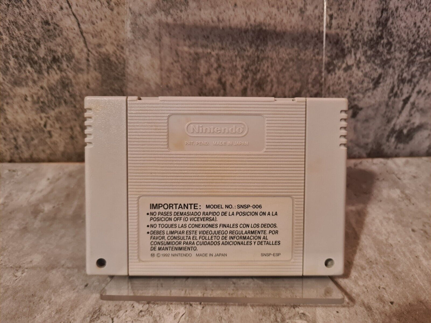SNES Super Nintendo Sensible Soccer European Champions Modul ESP - T-Retro-Games