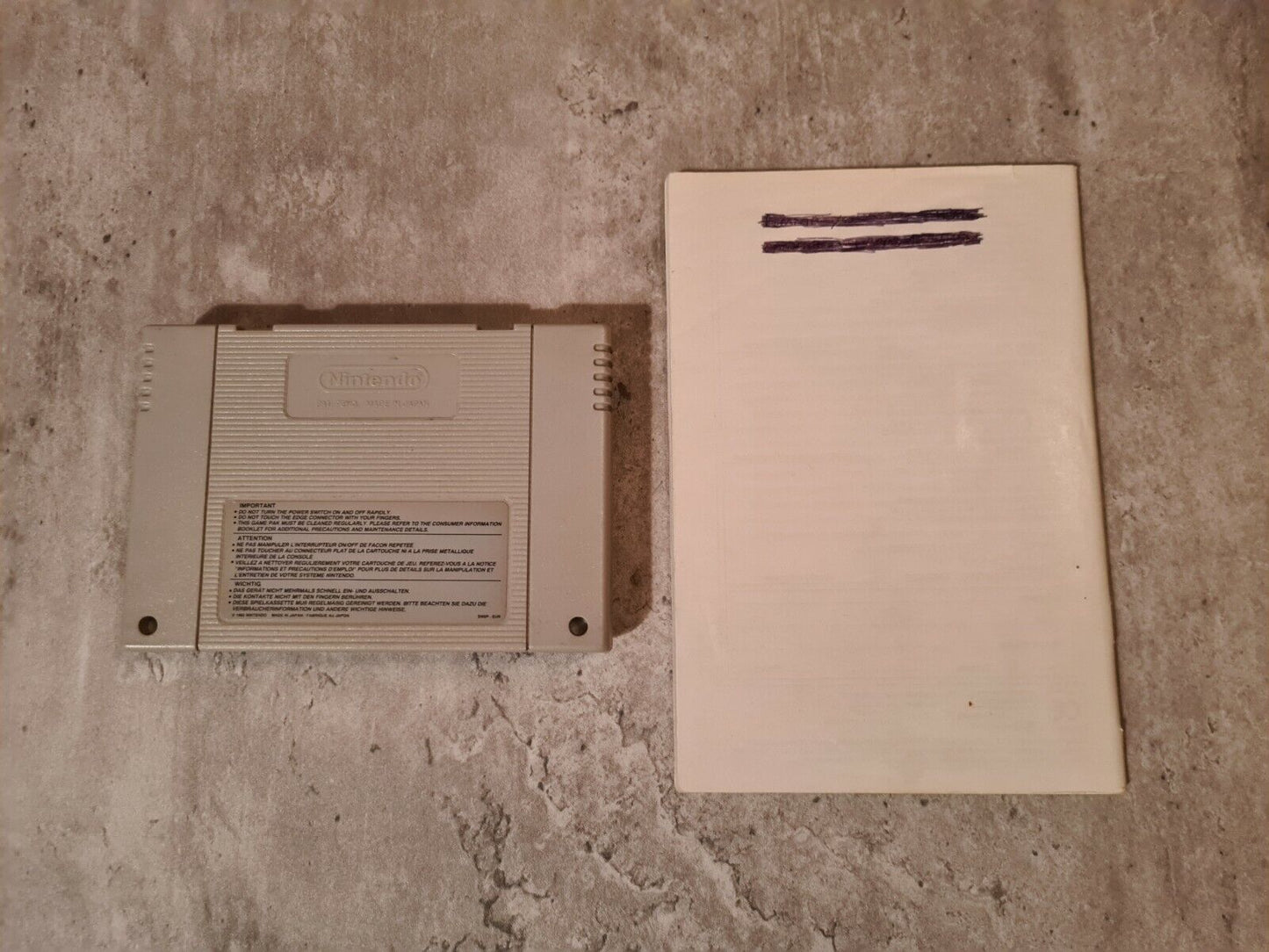 Super Nintendo Manchester United Championship Soccer mit OVP und Anleitung UKV - T-Retro-Games