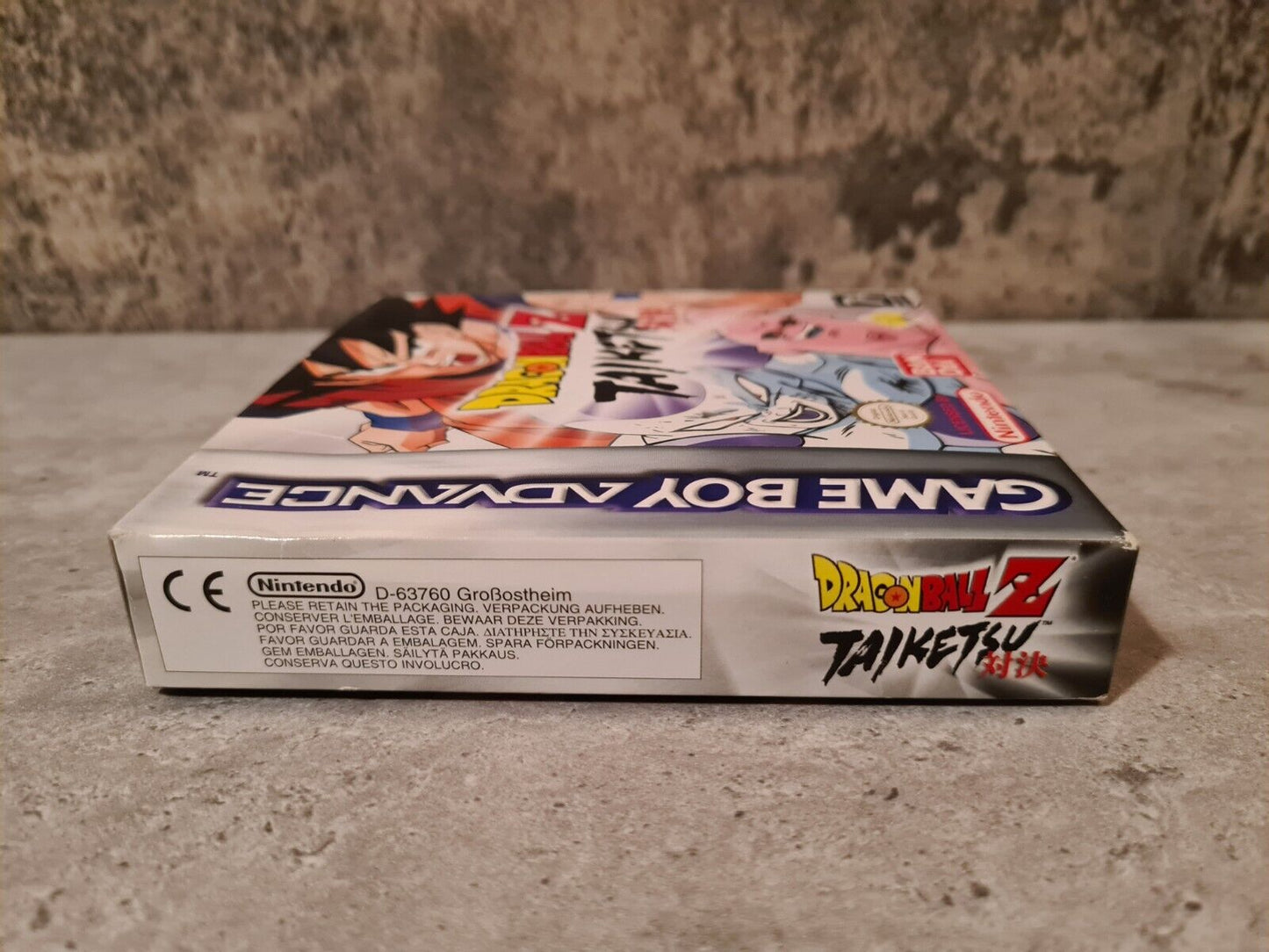 Nintendo Gameboy Advance Dragonball Z Taiketsu mit OVP und Anleitung EUR - T-Retro-Games