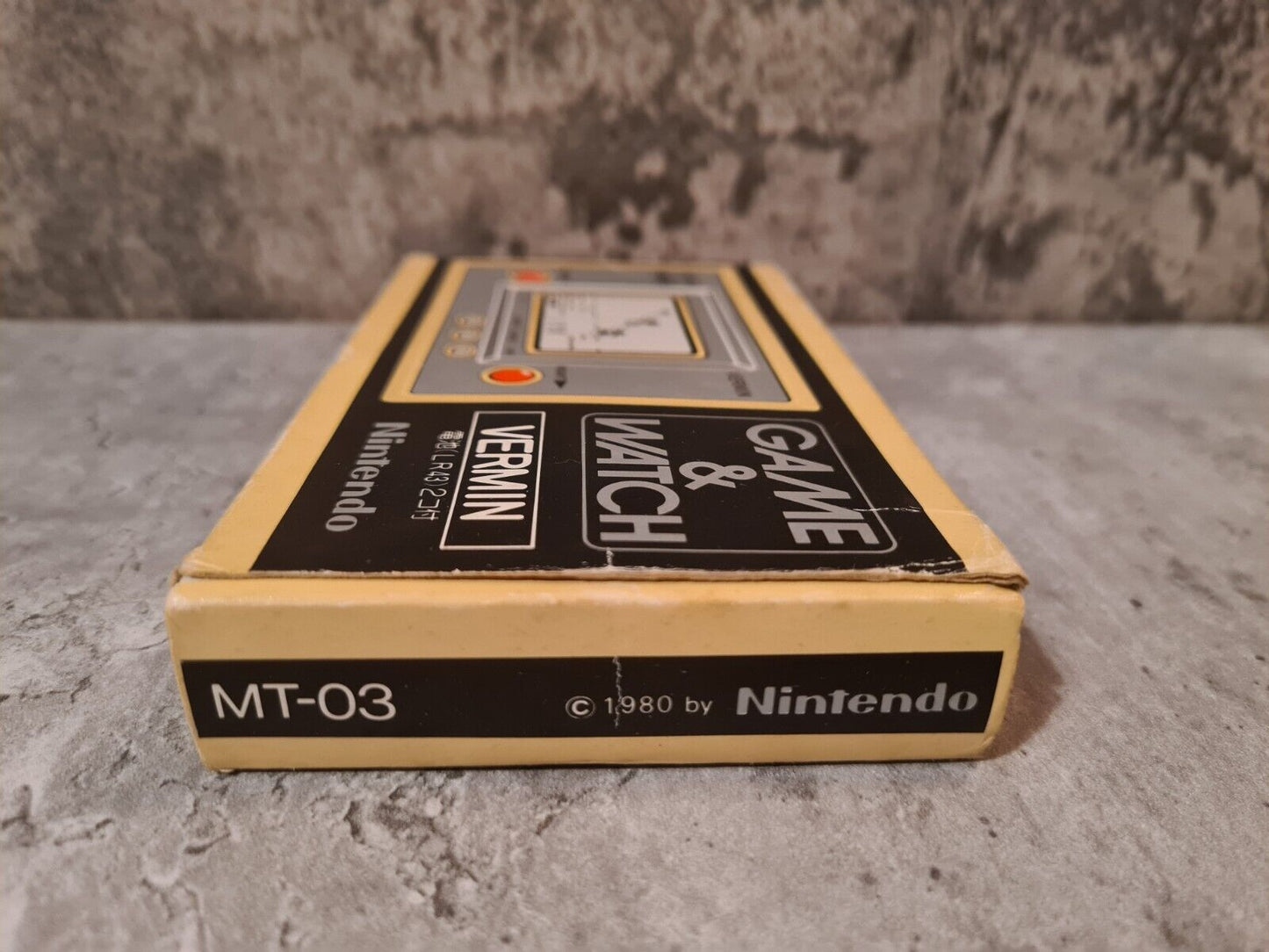 Nintendo Game & Watch Vermin OVP MT-03 1980 - T-Retro-Games