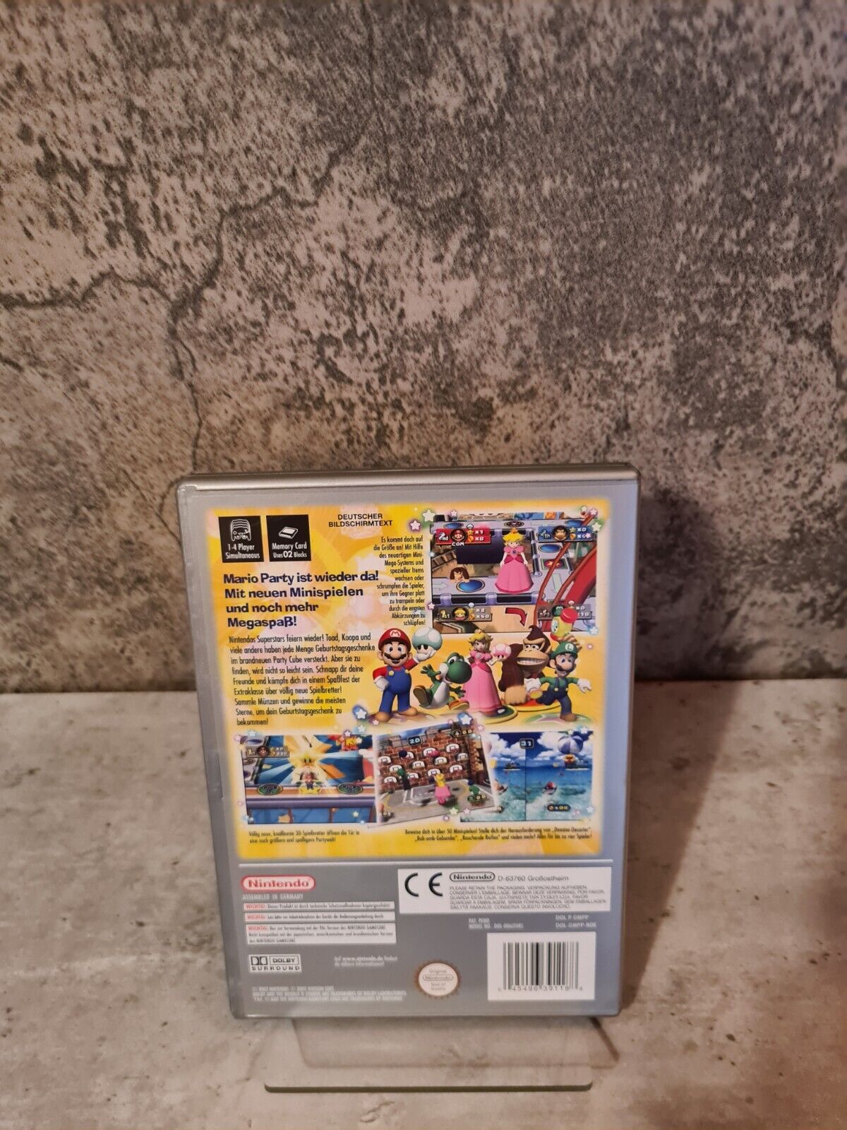 Nintendo GameCube Mario Party 4 mit OVP und Anleitung NOE - T-Retro-Games