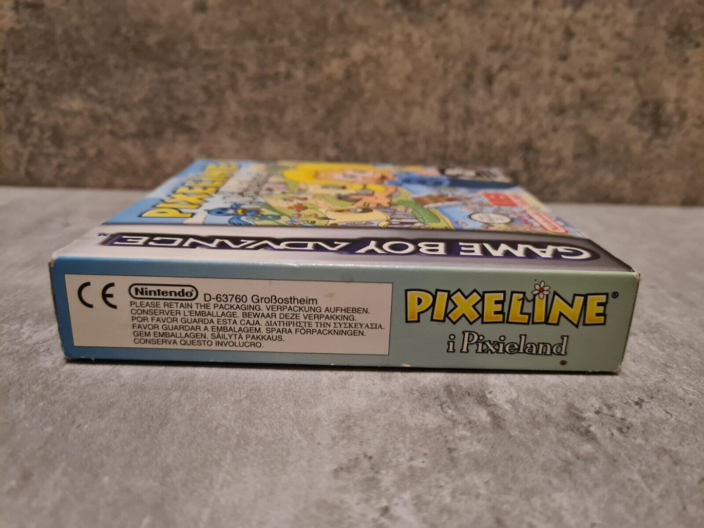 Nintendo Gameboy Advance Pixeline I Pixieland mit OVP und Anleitung DAN - T-Retro-Games