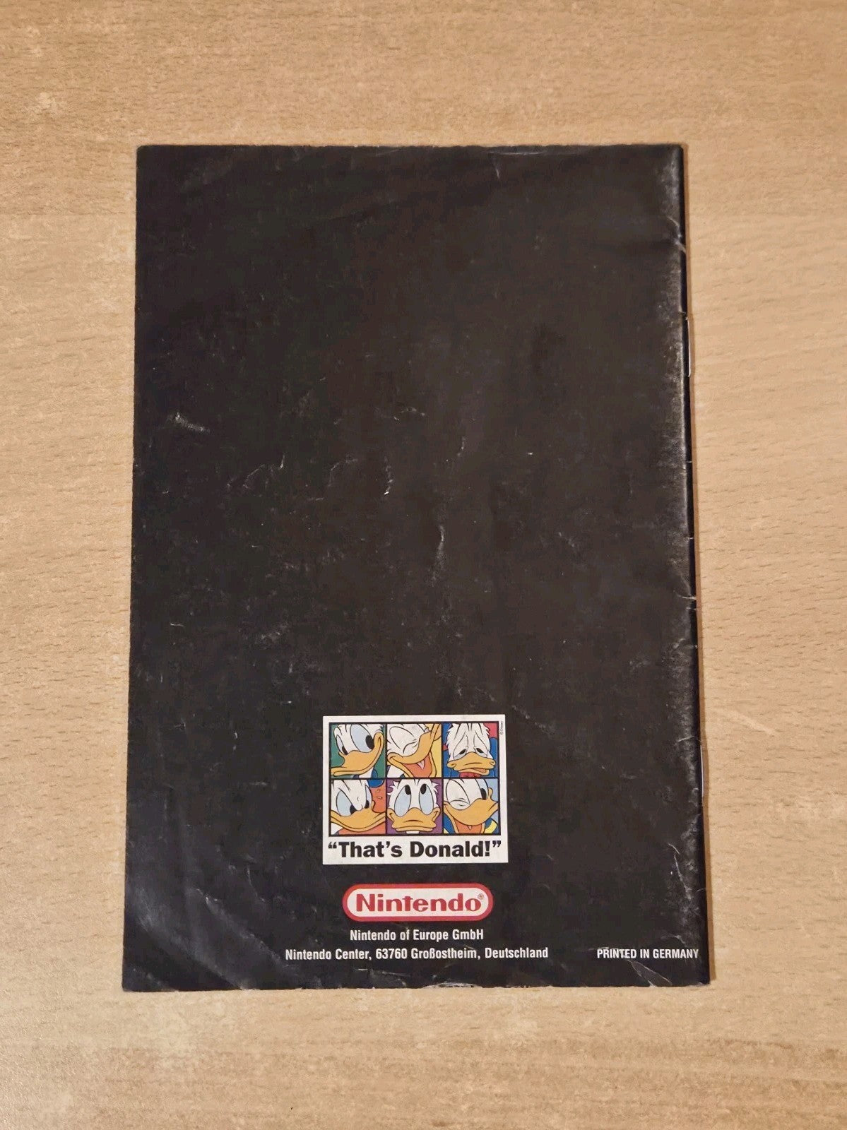 SNES Disney Donald in Maui Mallard Spielanleitung Instruction Booklet AZBP