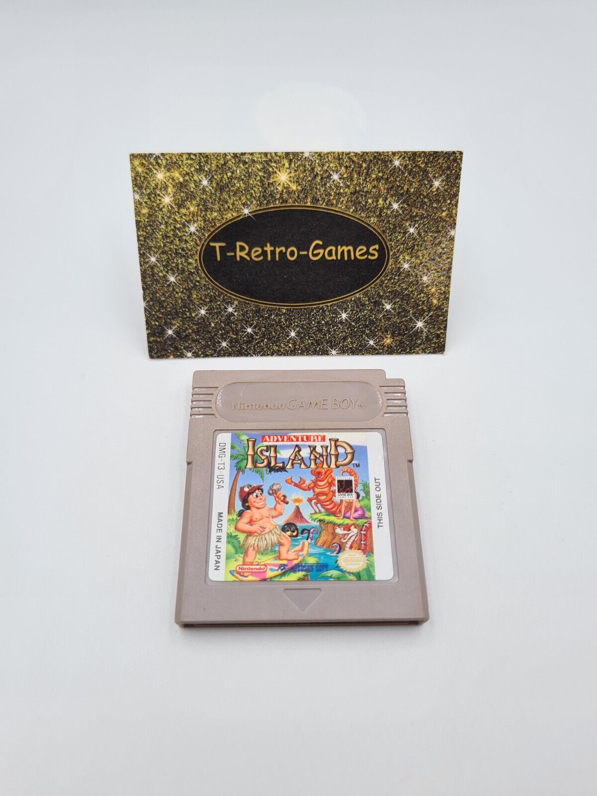 Nintendo Game Boy Classic Spiel Adventure Island Modul USA - T-Retro-Games