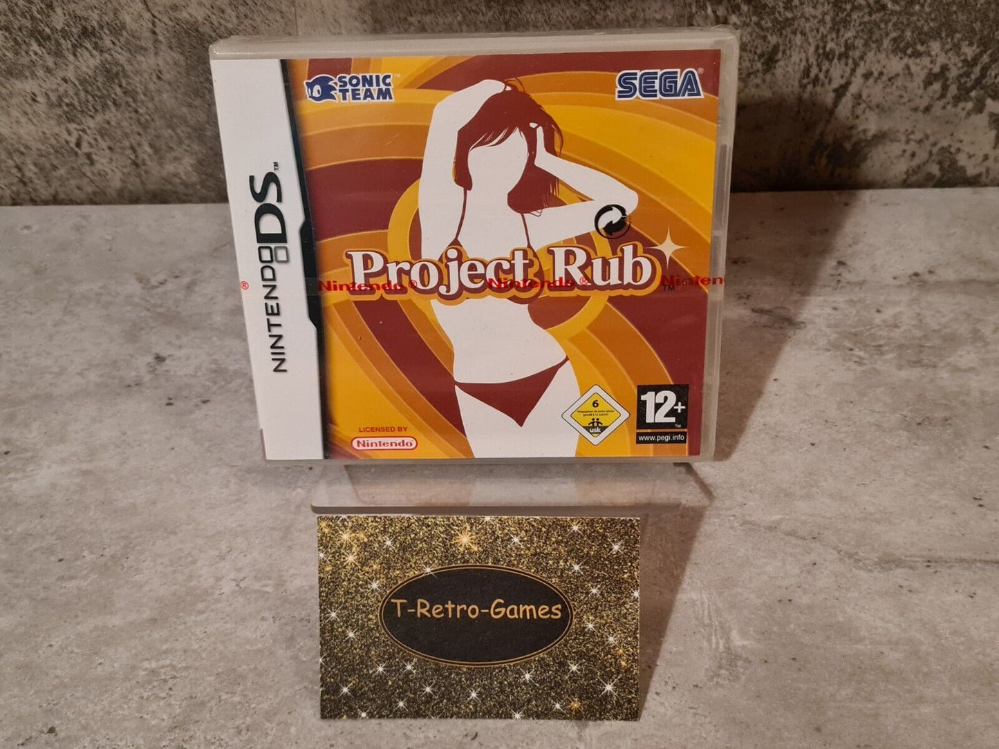 Nintendo DS Project Rub EUR Sealed Neu New Red Strip - T-Retro-Games