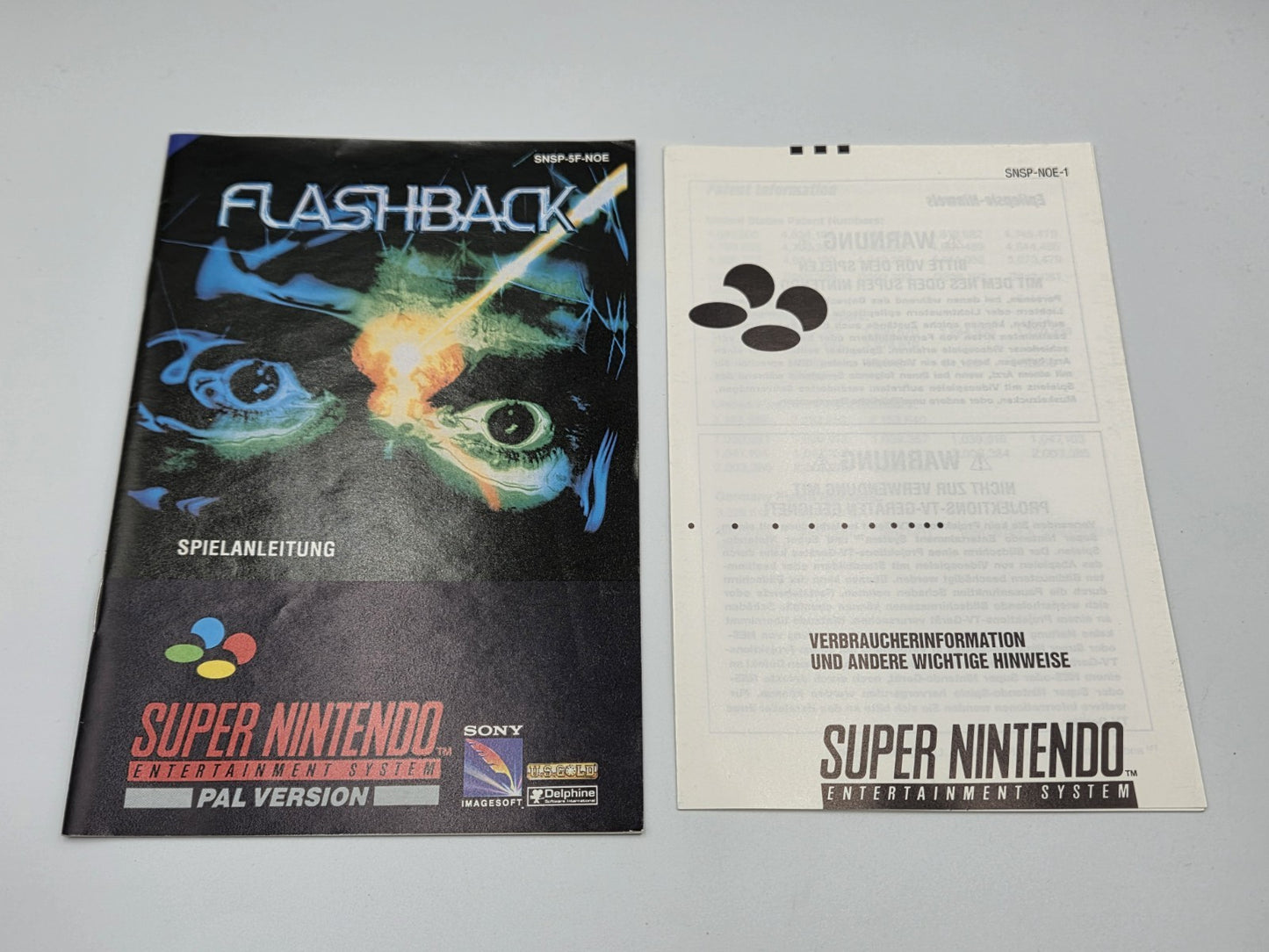 SNES Super Nintendo Flashback mit OVP und Anleitung NOE