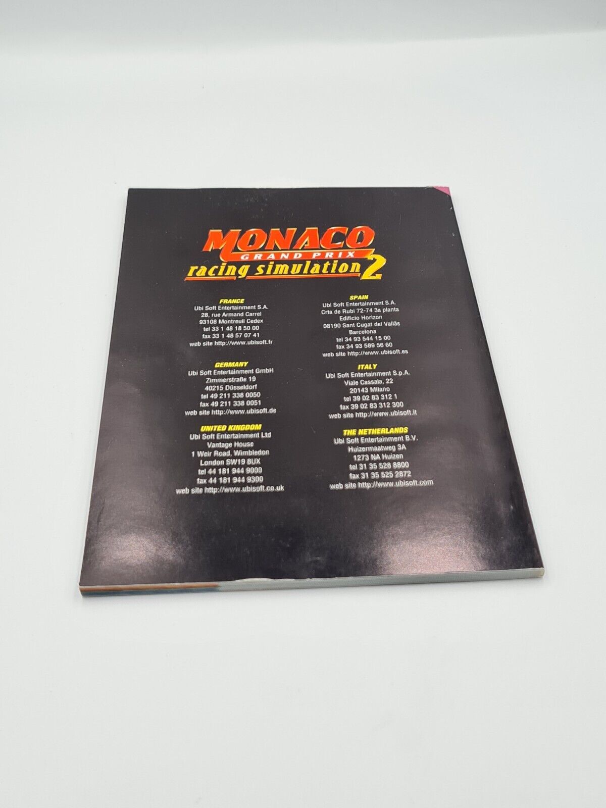 N64 Nintendo 64 Monaco Grand Prix Racing Simulation 2 mit OVP und Anleitung FAH - T-Retro-Games