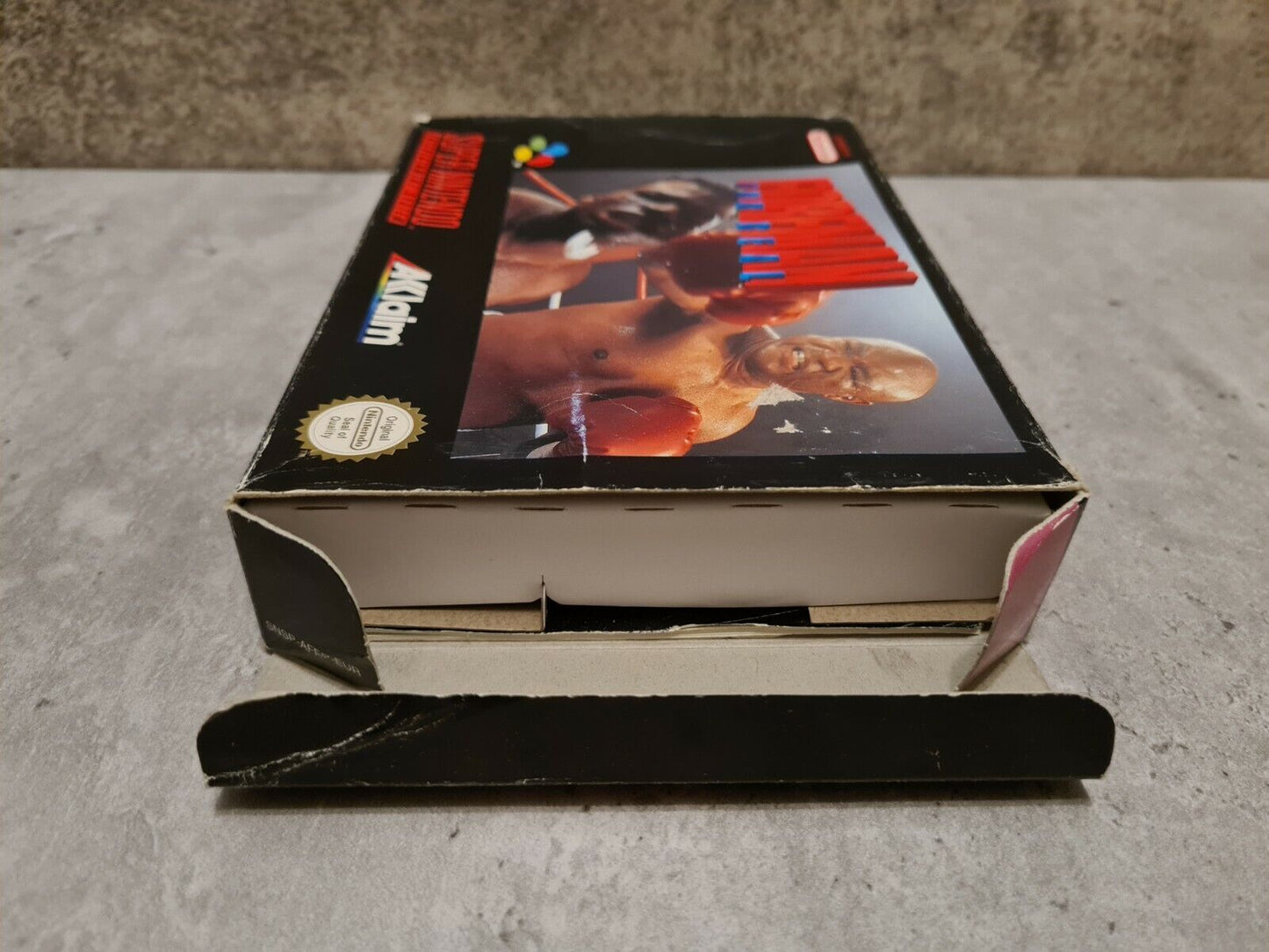 SNES Super Nintendo Foreman For Real mit OVP und Anleitung EUR - T-Retro-Games