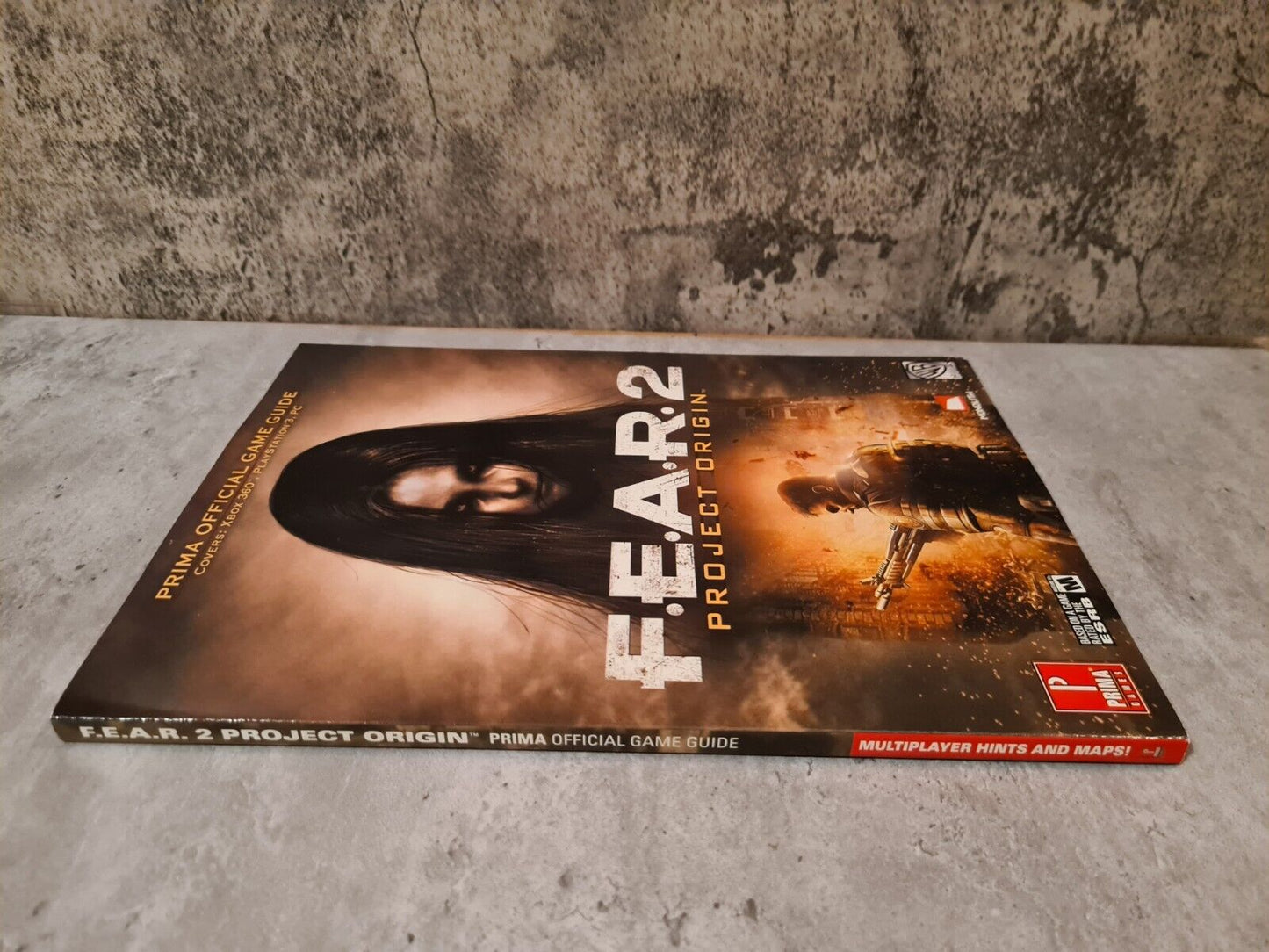 Prima PS3 Xbox360 Fear 2 Project Origin Official Game Guide Englisch - T-Retro-Games