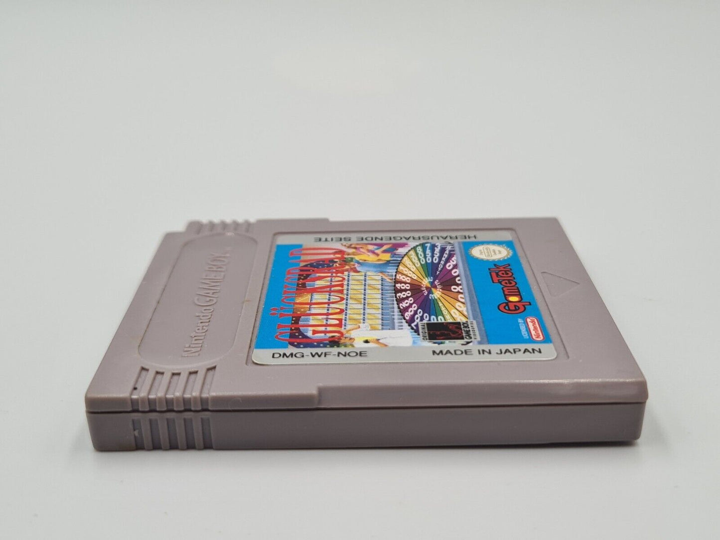 Nintendo Game Boy Classic Spiel Glücksrad Modul NOE - T-Retro-Games