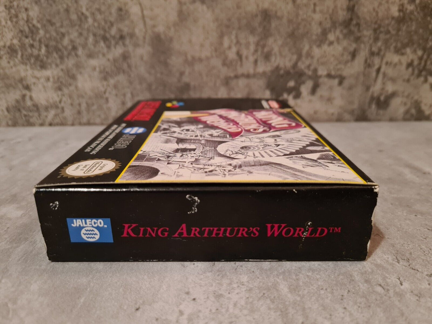 SNES Super Nintendo King Arthur's World mit OVP und Anleitung FAH - T-Retro-Games