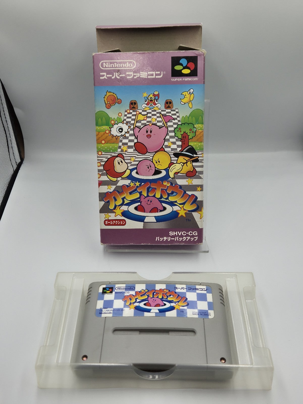 SFC Super Famicom Kirby's Dream Course mit OVP Japan