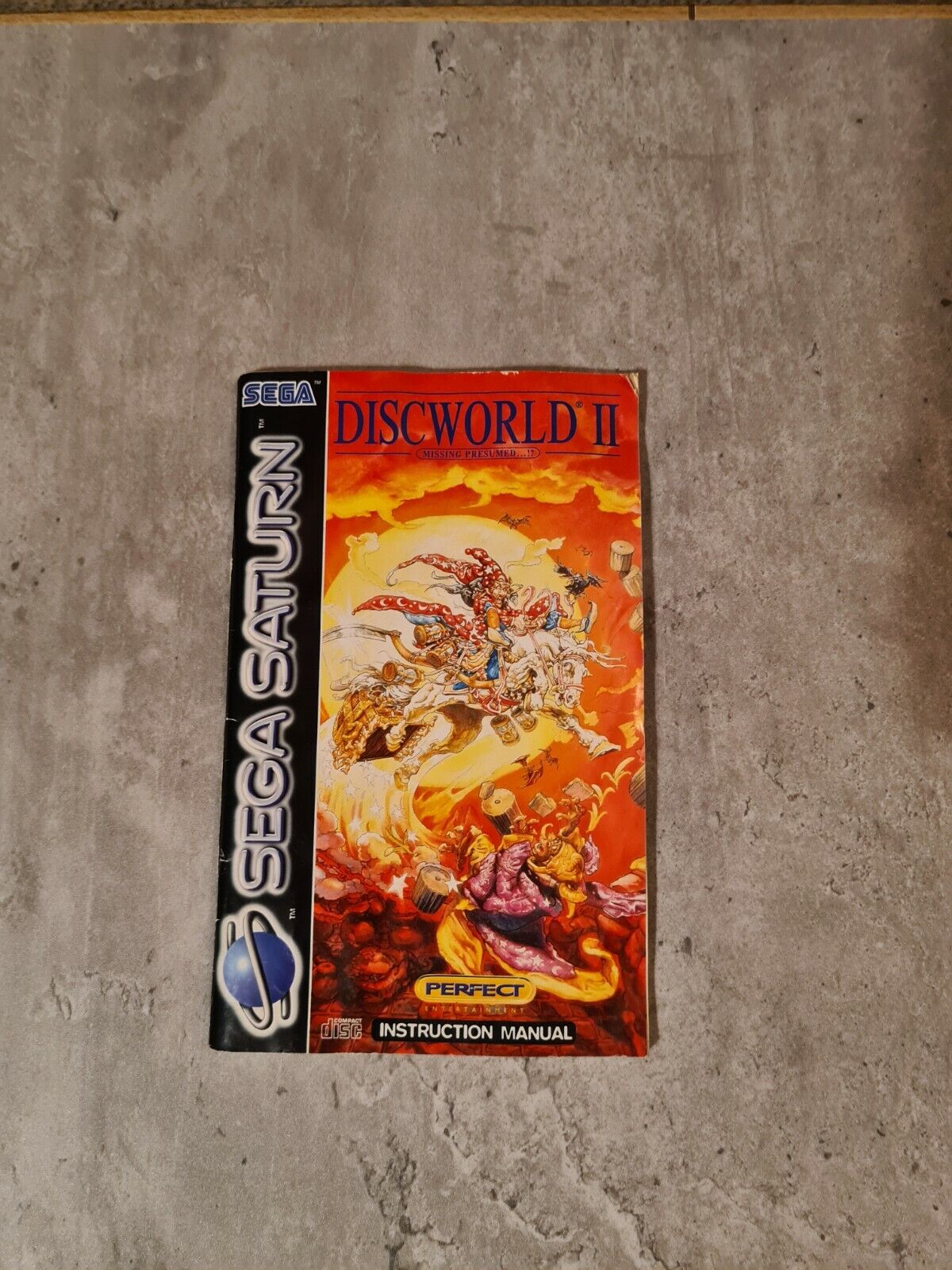 Sega Saturn Discworld II mit OVP und Anleitung Multi Language
