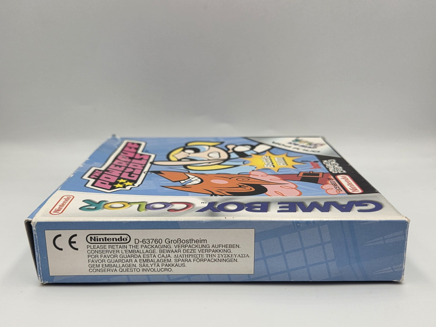 Nintendo Game Boy Color The Powerpuff Girls Battle Him mit OVP und Anleitung UKV