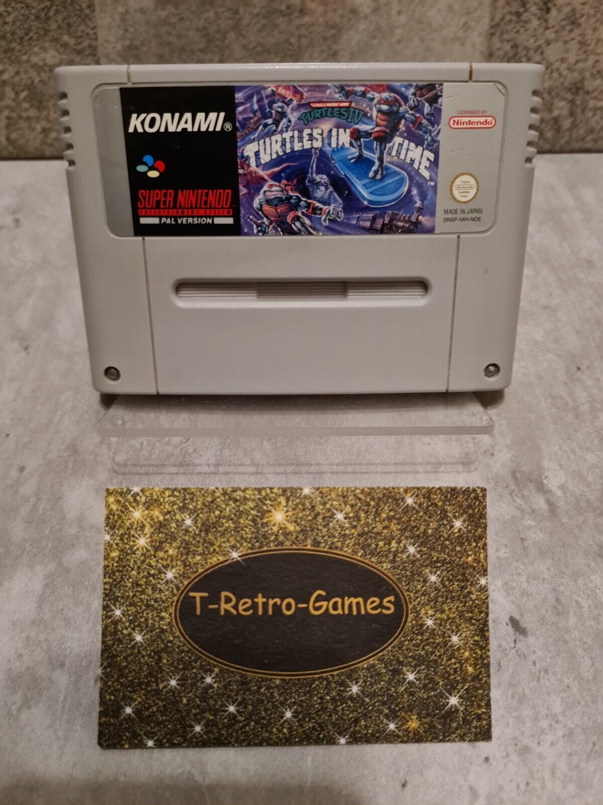 SNES Super Nintendo Turtles in Time Modul NOE - T-Retro-Games
