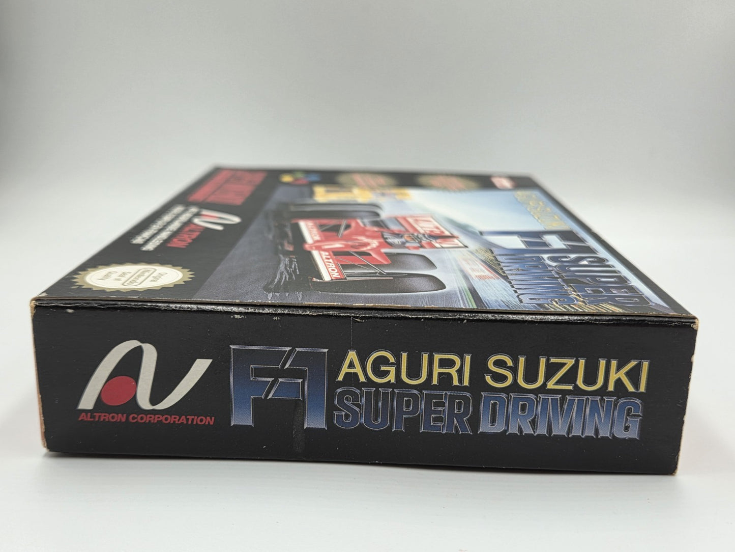 SNES Super Nintendo Aguri Suzuki F-1 Super Driving mit OVP und Anleitung FAH