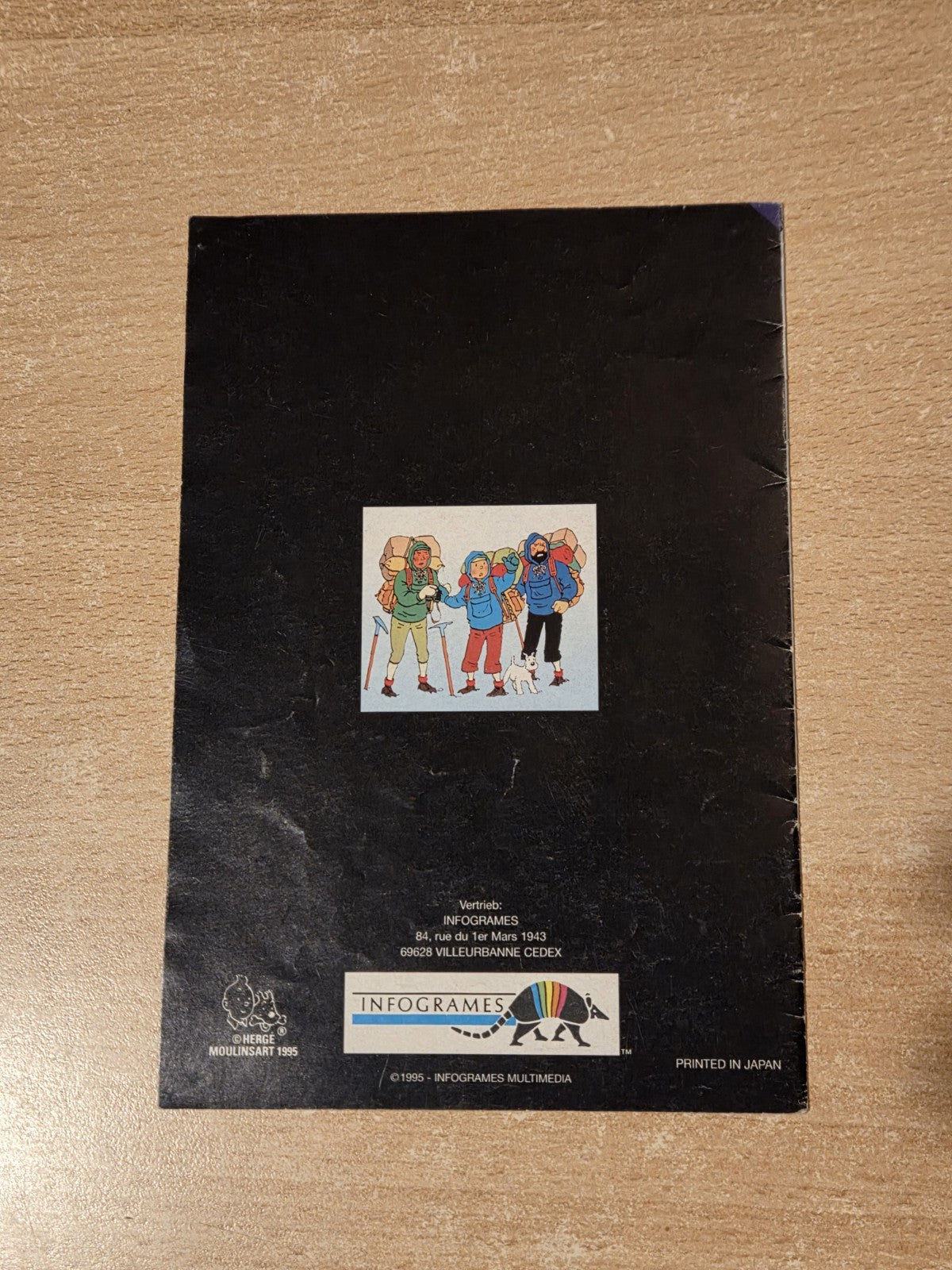 SNES Super Nintendo Tim in Tibet Spielanleitung Instruction Booklet NOE