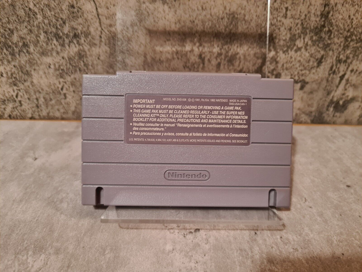 SNES Super Nintendo Tuff E Nuff? NTSC USA Modul - T-Retro-Games