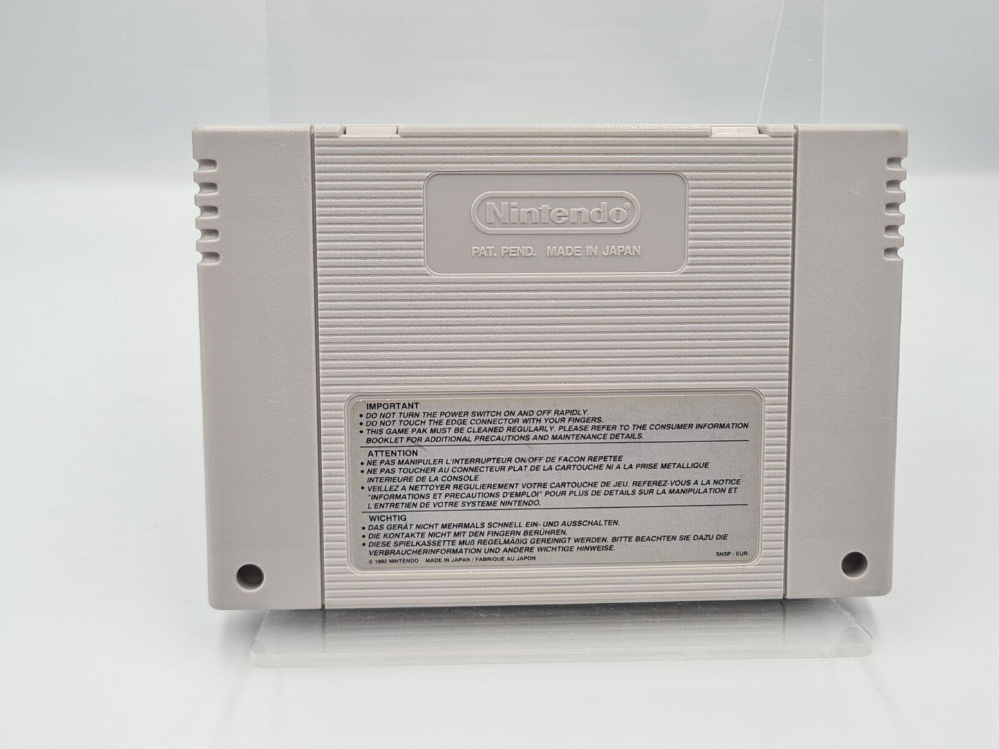 SNES Super Nintendo The Ren & Stimpy Show Time Warp Modul EUR - T-Retro-Games
