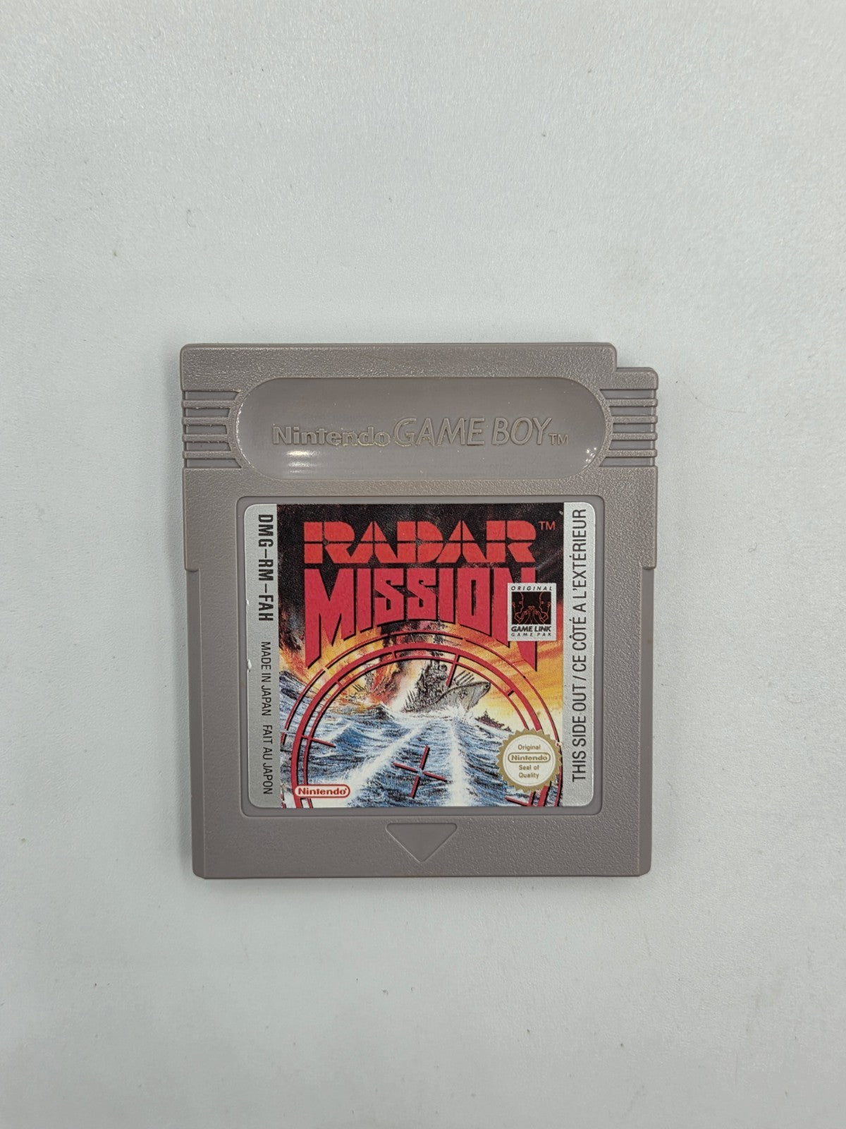Nintendo Game Boy Classic Spiel Radar Mission mit OVP und Anleitung FAH