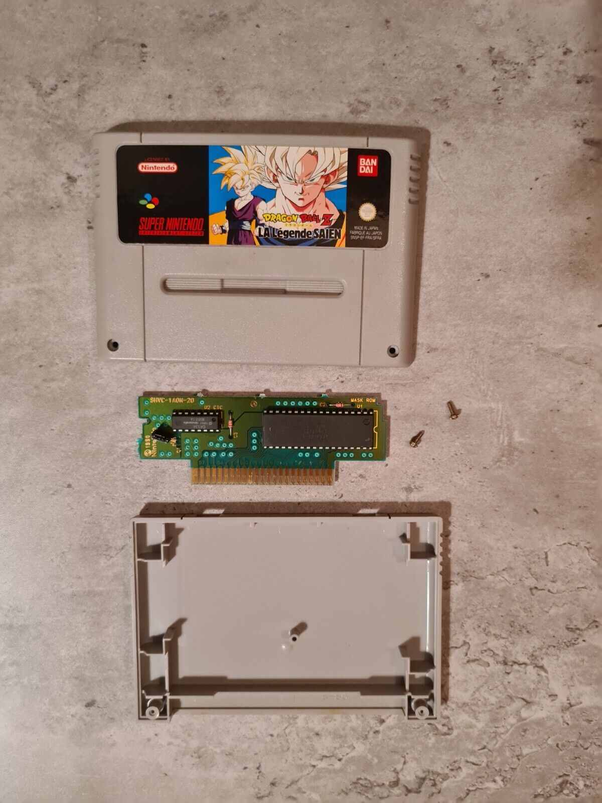 SNES Super Nintendo Dragon Ball Z La Legende Saien mit OVP und Anleitung FRA - T-Retro-Games