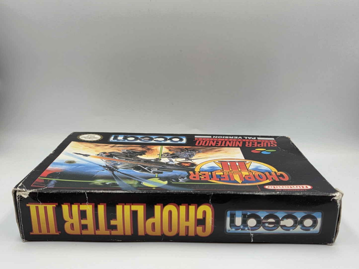 SNES Super Nintendo Choplifter III mit OVP und Anleitung FRG